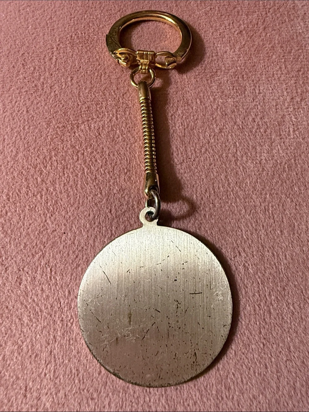 Vintage Hawaii World's Fair 1964-1965 Gold & Silver Keychain